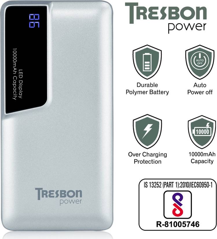 TRESBON 10000 mAh Power Bank