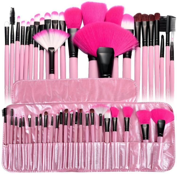 MISS&MAM make up brush 24 pc pink Price in India