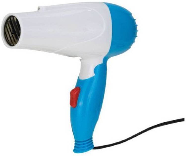HIGHEX Styling N_1290 Fodable Hair Dryer (1000 W, White, Pink And Blue) Hair Dryer Price in India
