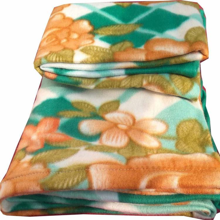 BIZIM Floral Single Fleece Blanket