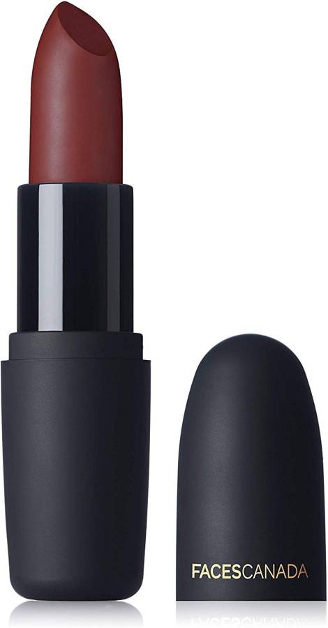 Faces Weightless Matte Lipstick 4g Kissed Ruby 13 (Maroon) Price in India