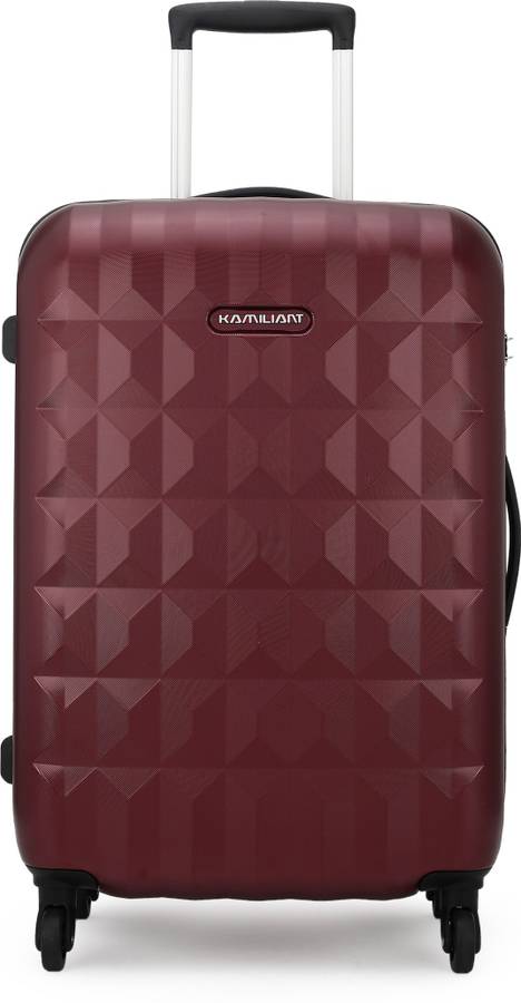 Medium Check-in Luggage (65 cm) - KAM SPECTRUM SP 66CM - RED - Maroon