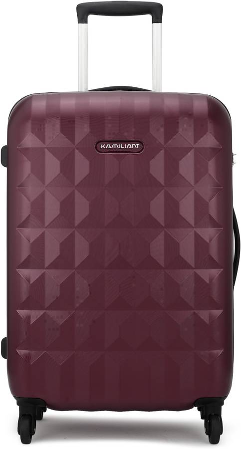 Small Cabin Luggage (55 cm) - KAM SPECTRUM SP 55CM - RED - Maroon