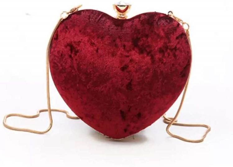 Party Maroon Clutch
