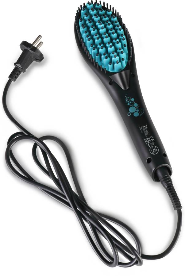 Syska SalonFinish Keratin HBS200i Hair Straightener Brush Price in India