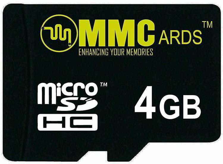 MMC Ultra U1 4 GB MicroSD Card Class 10 90 MB/s  Memory Card
