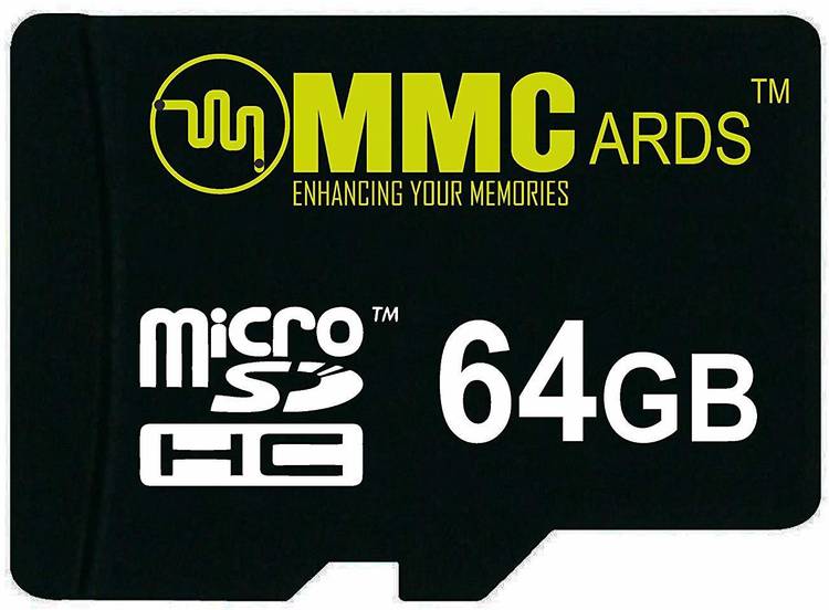 MMC Ultra U1 64 GB MicroSD Card Class 10 90 MB/s  Memory Card