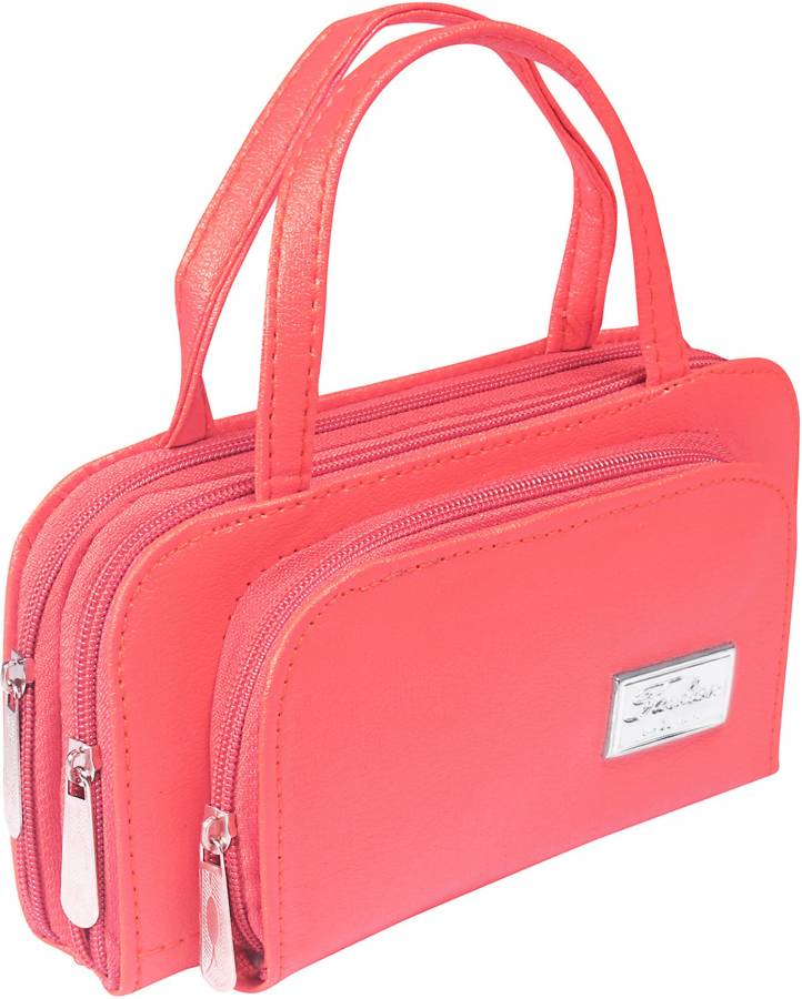 Casual, Party, Formal Pink  Clutch  - Regular Size Price in India