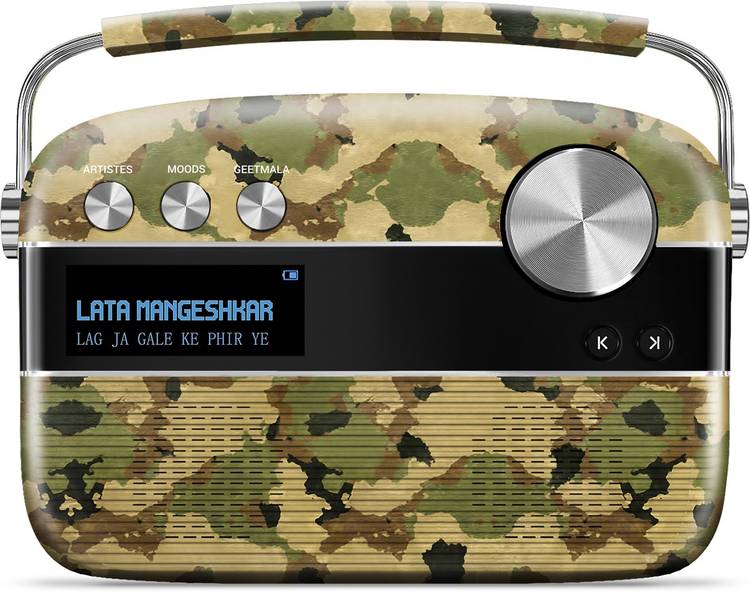 Saregama Carvaan Camouflage Green 6 W Bluetooth Home Theatre