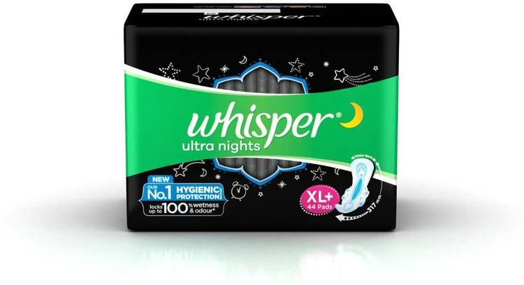 Whisper Ultra Night Sanitary pads XL Plus - 44 pads Sanitary Pad