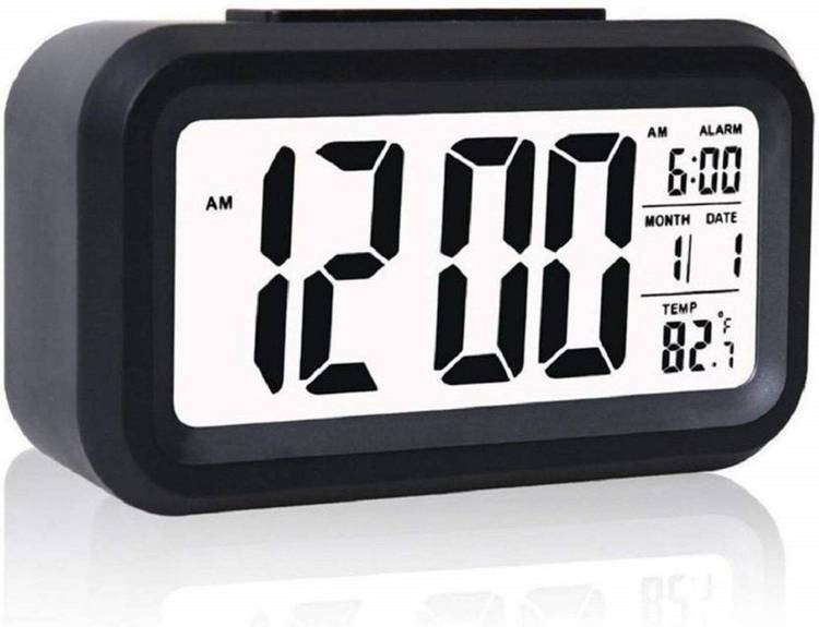 TRIPZIRA Digital Black Clock