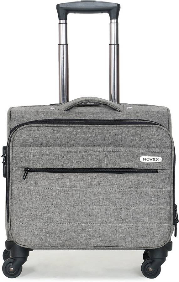 Small Cabin Luggage (41 cm) - 15.6 Laptop Overnighter - Grey