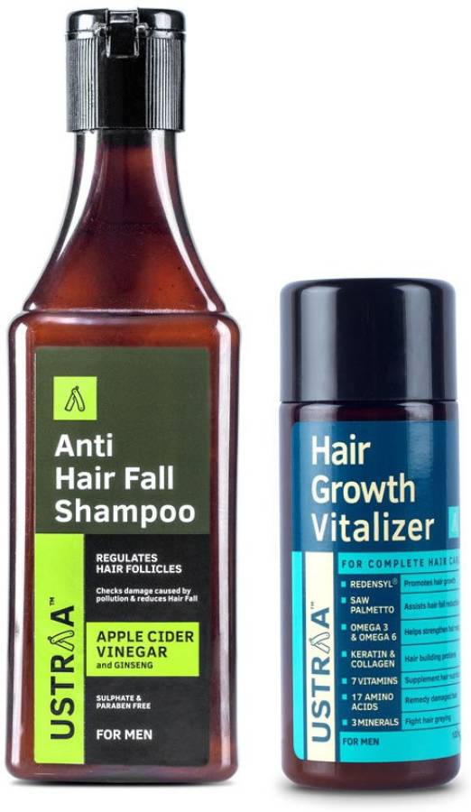 Ustraa Hair Growth Vitalizer & Anti Hair Fall Shampoo