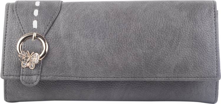 Casual, Party, Formal, Sports Grey  Clutch