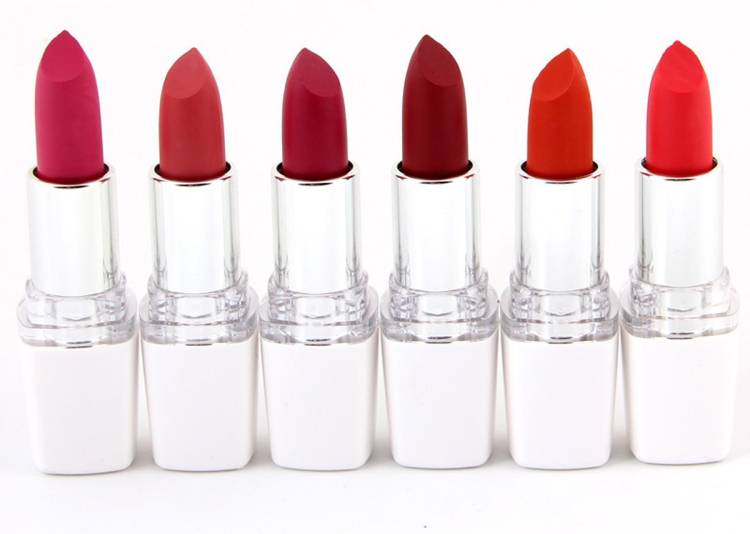 MISS ROSE Pack of 6 Matte Lipstick SA Price in India