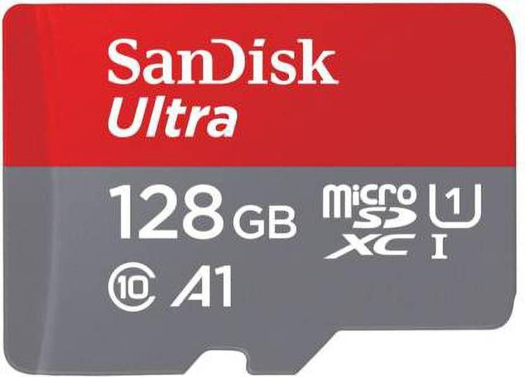 SanDisk Ultra 128 GB MicroSD Card Class 10 98 MB/s Memory Card
