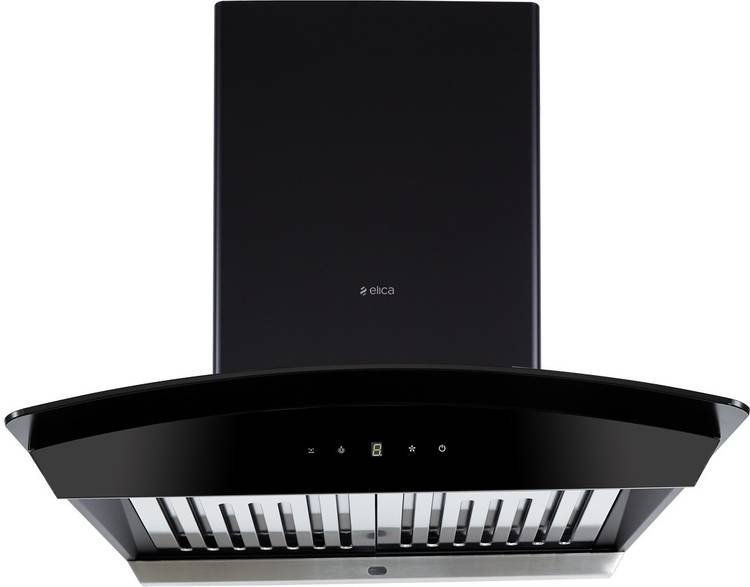 Elica WDAT HAC 60 NERO Auto Clean Wall Mounted Chimney