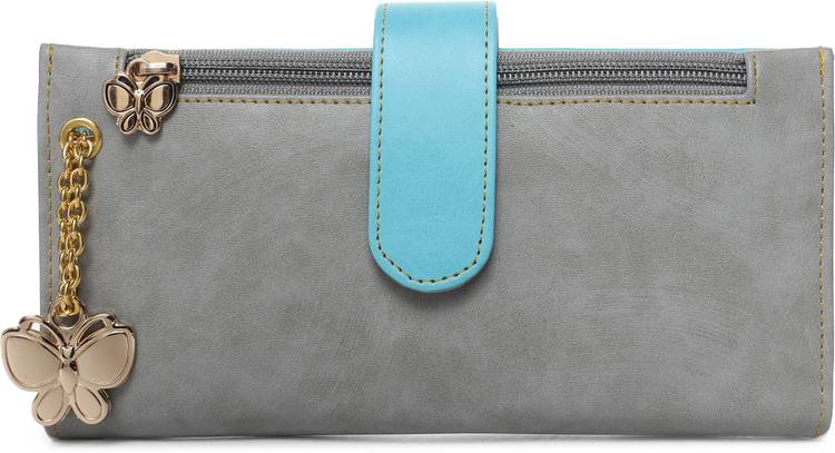 Casual Grey, Blue  Clutch