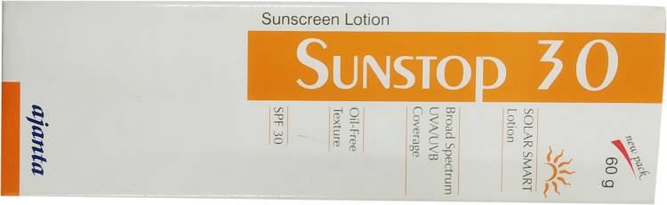 SUNSTOP Sunscreen Lotion - SPF 30 Price in India