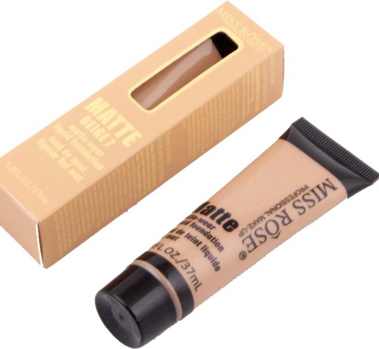 MISS ROSE Matte Wear Liquid Foundation F_7 Foundation Price in India