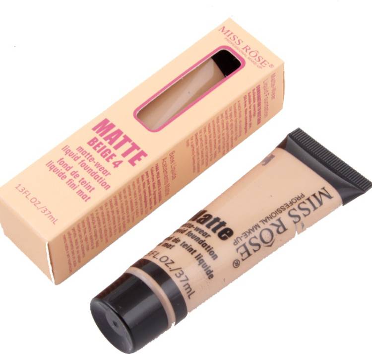 MISS ROSE Matte Liquid Foundation F_4 Foundation Price in India