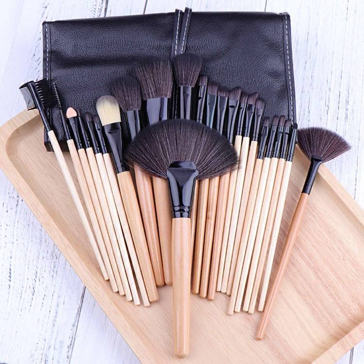 SAM&NIC fashionable makeup brush in pack of 24 Price in India