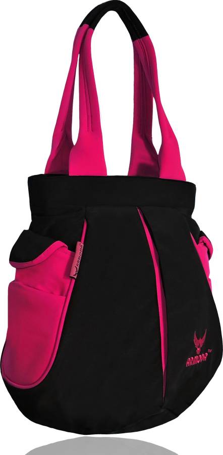 Women Black, Pink Shoulder Bag Price in India