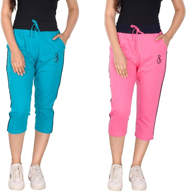 Women Multicolor Capri