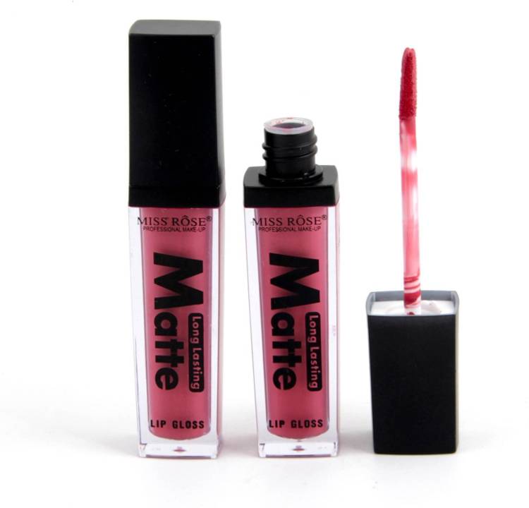 MISS ROSE Long Lasting Matte Lip Gloss (09) Price in India
