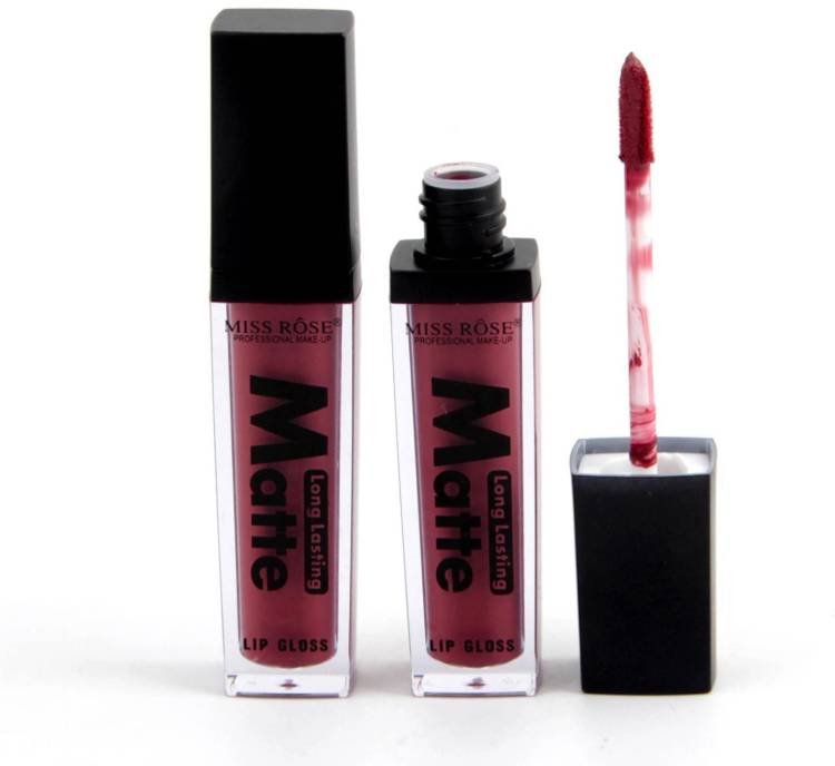 MISS ROSE Long Lasting Matte Lip Gloss (16) Price in India