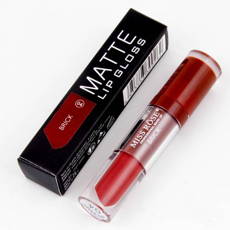 MISS ROSE Brick Matte Lip Gloss (04) Price in India
