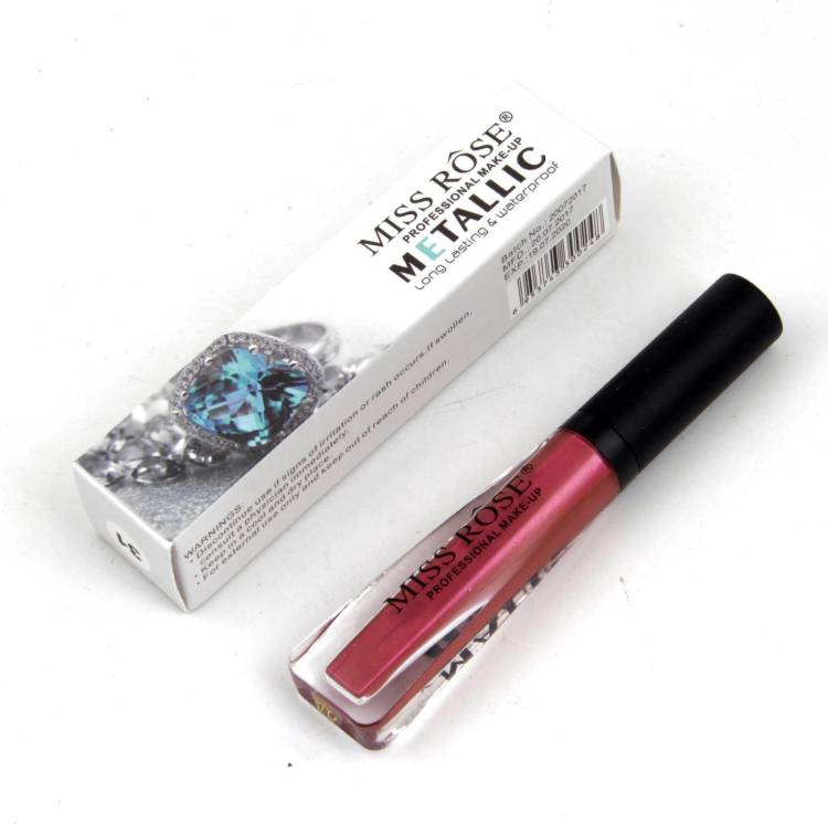 MISS ROSE Metallic Glossy Lip Gloss #34 Price in India