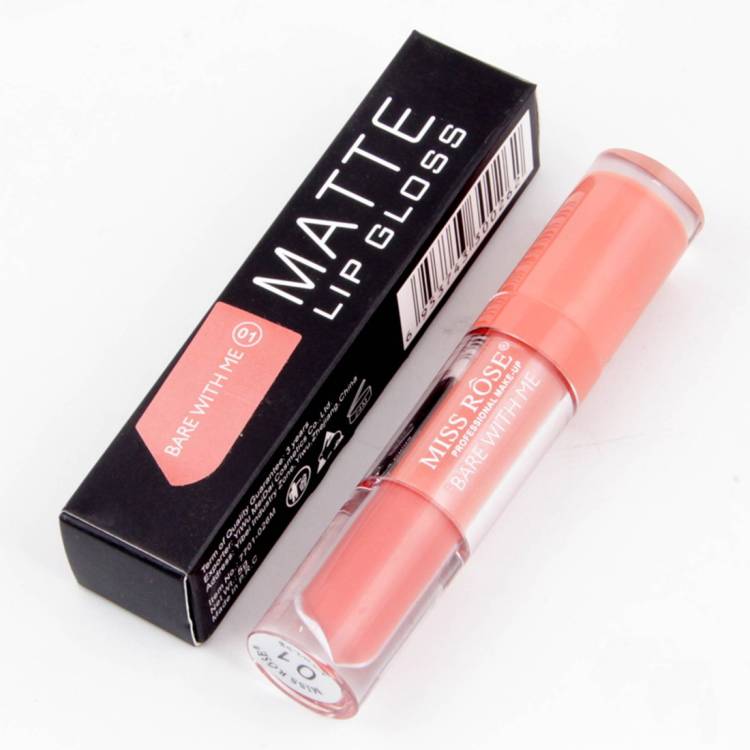 MISS ROSE Bare With Me Matte Lip Gloss [01] Price in India