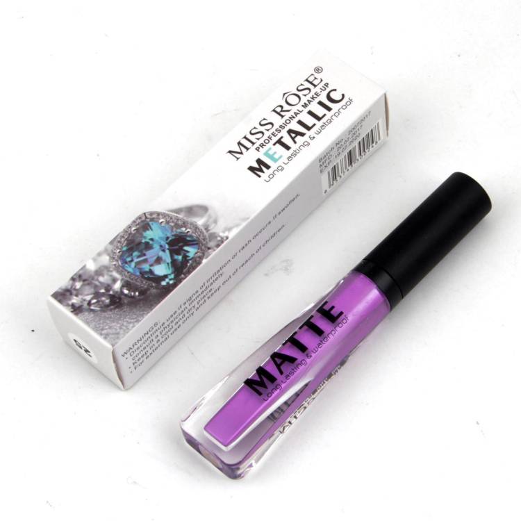 MISS ROSE Metallic Glossy Lip Gloss #25 Price in India