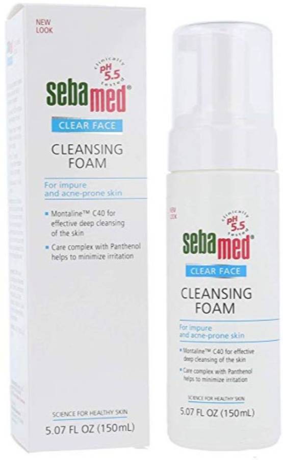 Sebamed Clear Face Foam  Pack 1 Face Wash Price in India