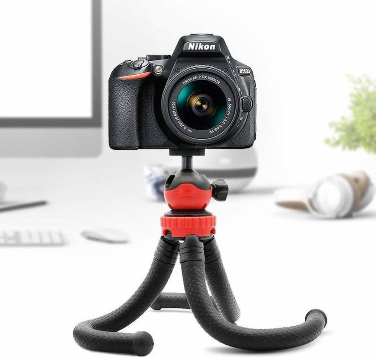Condition Zero Best Quality Octopus/Gorilla Tripod 12inch With Mobile Holder Camera/Mobile/DSLR Tripod Kit