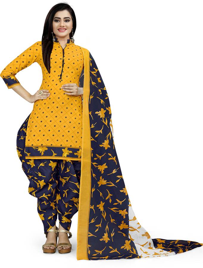 Rajnandini Cotton Printed Salwar Suit Material