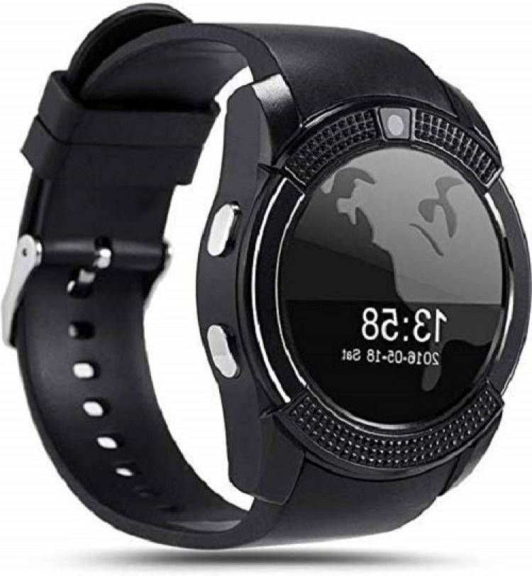 Nk choudhary 4G Mobiles smart watch V8 Black Smartwatch Price in India
