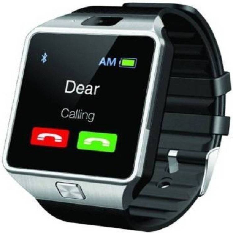 PHILOPHOBIA Dz09 1.54 Bluetooth Smart Watch Silver Smartwatch Price in India