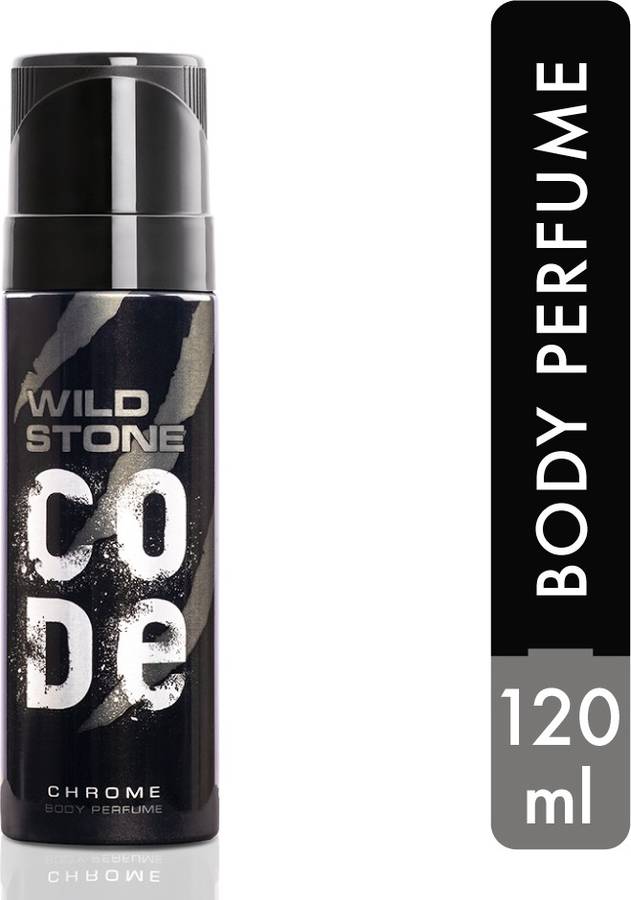 Wild Stone Code Chrome Perfume Body Spray  -  For Men