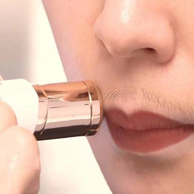 A1 SQUARE Hair Remover Women Skincare Lipstick MINI Epilator face, Upper Lip, Chin,Eyebrow Cordless Epilator Price in India