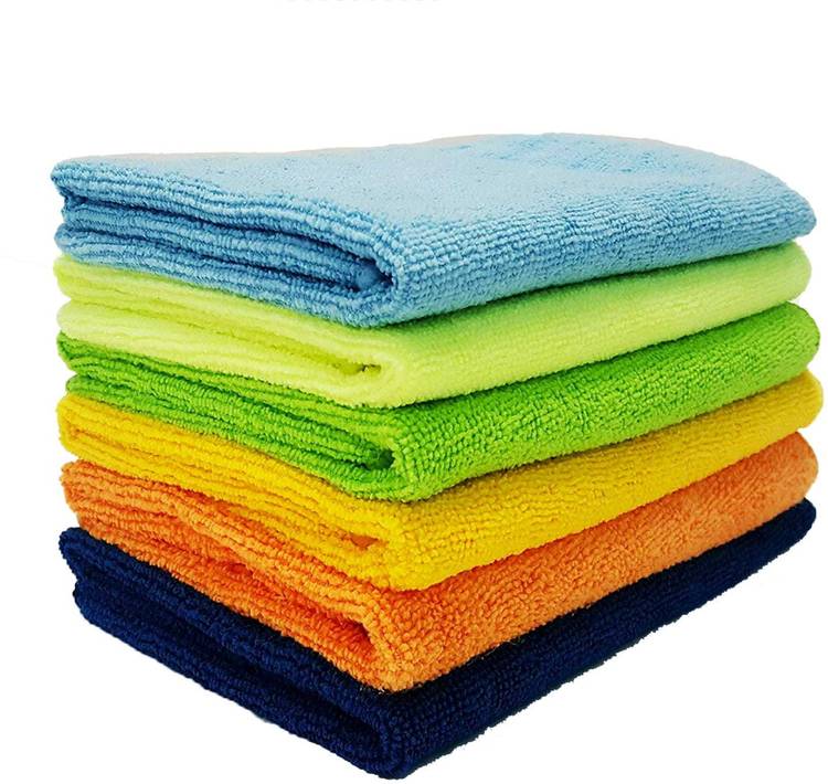 Flipkart SmartBuy Microfiber Napkin P6 Multicolor Napkins