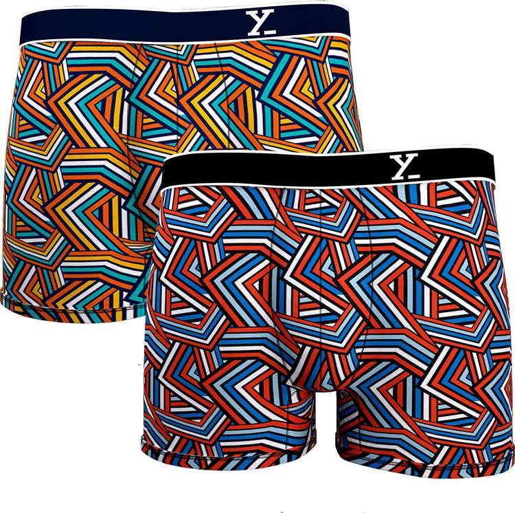 Ultra Soft Modal Stripe (Pack of 2) Men Trunks