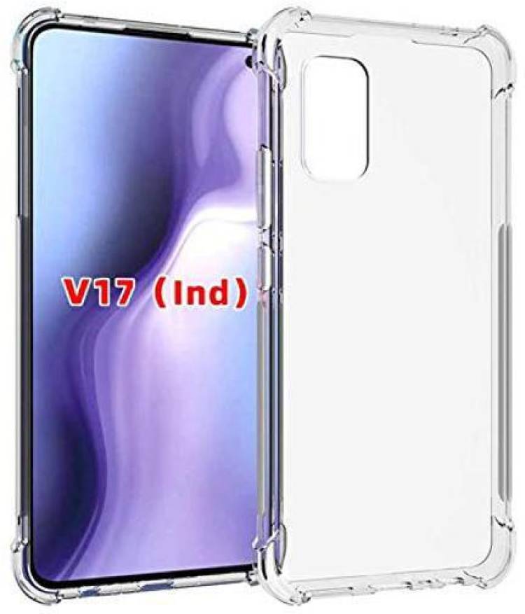 Big Cat Back Cover for Bumper Shock Proof Transparent Back Cover With Air Cushion Technology For- Vivo V17 Price in India