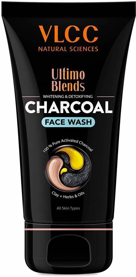 VLCC Ultimo Blends Charcoal  for Whitening & Detoxifying (100ml) Face Wash Price in India