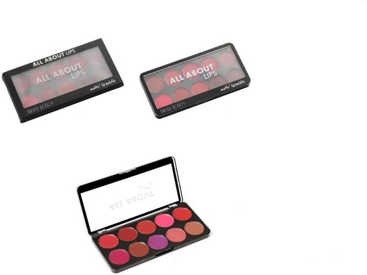 SWISS BEAUTY All About Lips Lip Palette Price in India