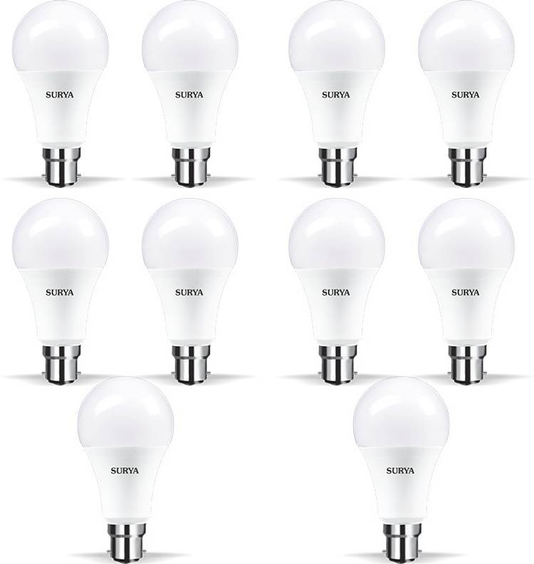 SURYA 7 W Round B22 LED Bulb