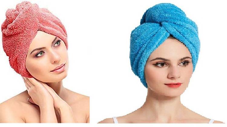 RISCO RETAILS Microfiber 500 GSM Hair Towel