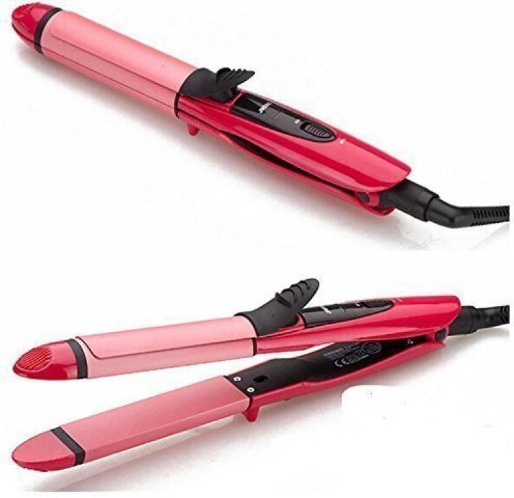 BKS TRADERS 3-in-1 Ceramic Plate Essential Beauty Hair Straightener and Hair Curler Combo 3-in-1 Ceramic Plate Essential Beauty Hair Straightener and Curler Hair Styler Price in India