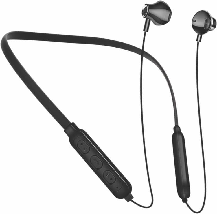 VIKYUVI Beat Master Bluetooth IPX5 Waterproof Neckband with Mic Bluetooth Headset